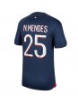 Paris Saint-Germain Nuno Mendes #25 Replika Hemmakläder 2023-24 Kortärmad